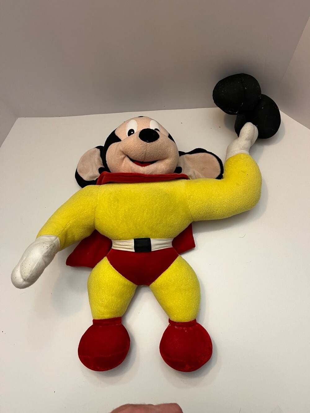 Mighty Mouse Plush 18" Viacom Terrytoons 2003 Vintage Stuffed Toy